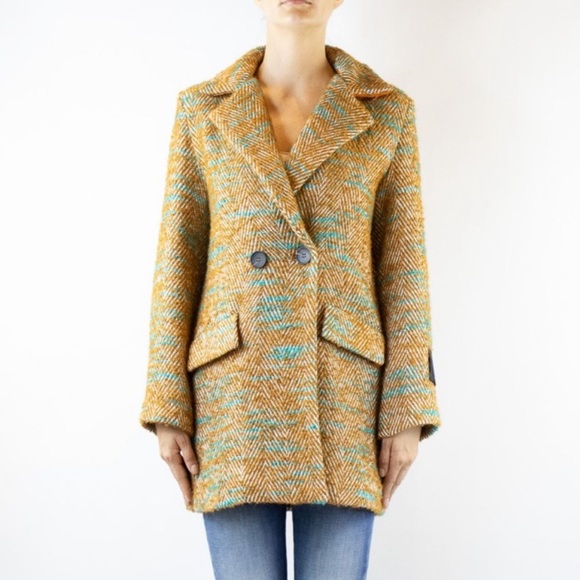 WU’SIDE Jackets & Blazers - WU SIDE (WU’SIDE) SPIGA PEACOAT Wool Blend Size S / M Italian Brand